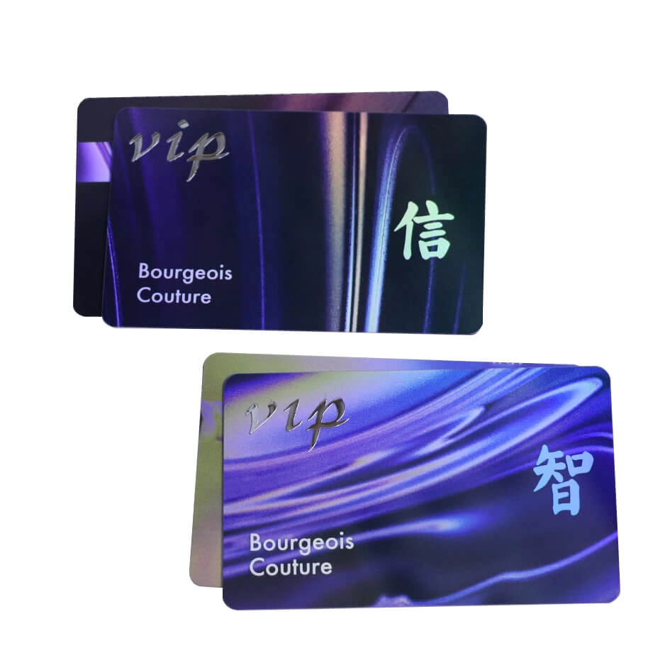 Plastikowe karty lojalnościowe z PVC 13,56 MHz I-CODE SLI do nadruku
