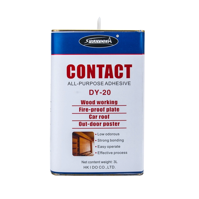 Sprayidea DY-20 Kontakt Klej polichloroprenowy Płyty dekoracyjne Żaroodporny klej do metalu