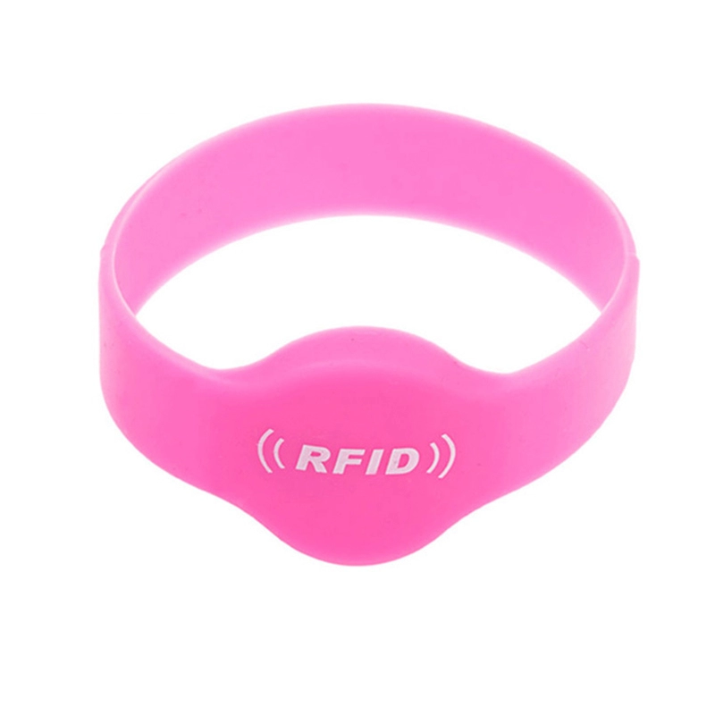 13,56 Mhz FM08 Różowe opaski silikonowe RFID