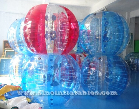 Dmuchana piłka do piłki nożnej dla dzieci N dorosłych TPU z wysokiej jakości uprzężą firmy Sino Inflatables