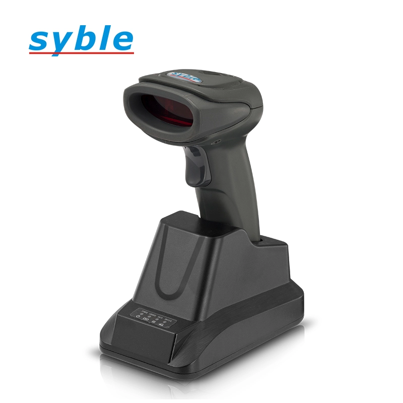 Bezprzewodowy laserowy skaner kodów kreskowych Syble 2.4G 1D o wysokiej czułości