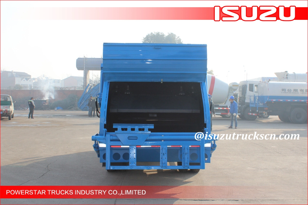 3cbm-5cbm Syria ISUZU NKR Truck Garbage Compactor Dostawca