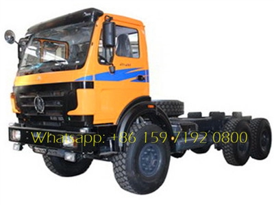 Chiny Beiben head truck 6x4 10-kołowe 2628 ciągników siodłowych