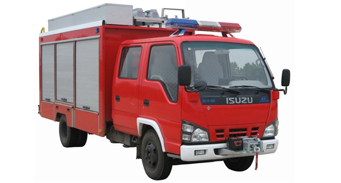 Mini Fast Isuzu Emergency Rescue Vehicle na wąski obszar