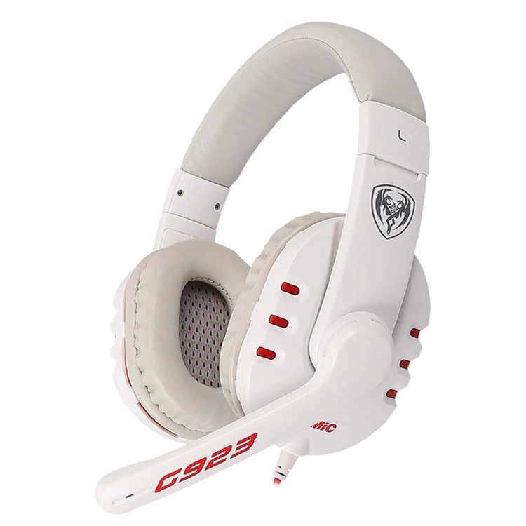 Somic G923 Basowe słuchawki do gier z mikrofonem z przewodową słuchawką i słuchawkami z wtykiem 3,5 mm