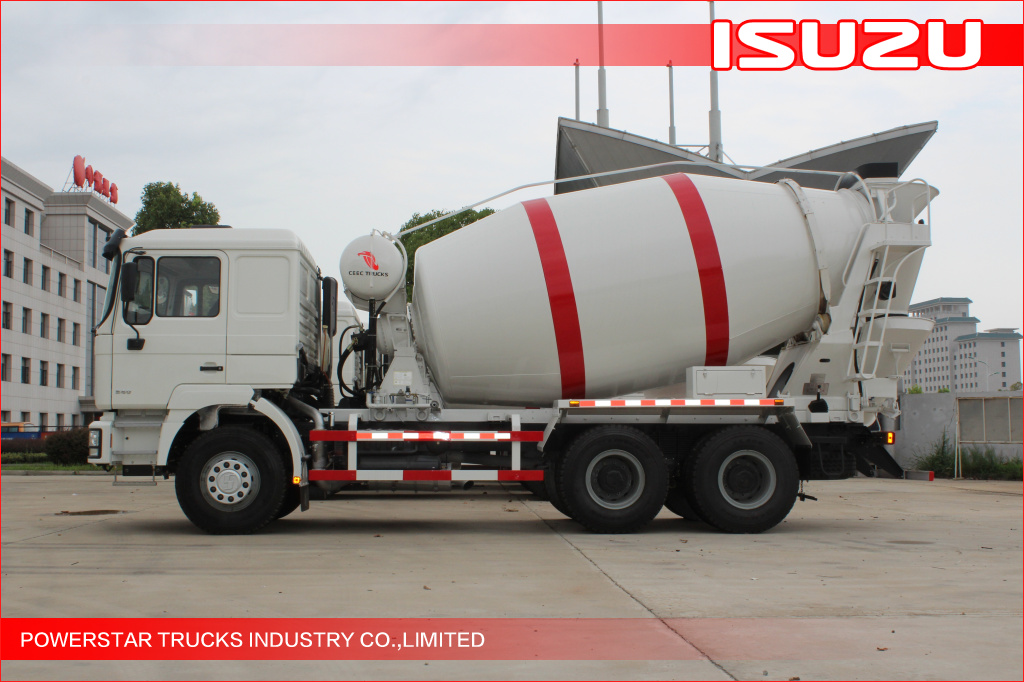 6cbm Japanese Isuzu Chassis 6x4 Cement Mixer trucks