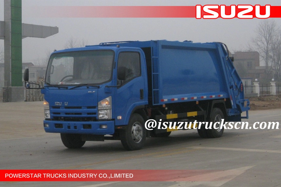 Nigeria 5Tons Isuzu Garage Truck do transportu odpadów