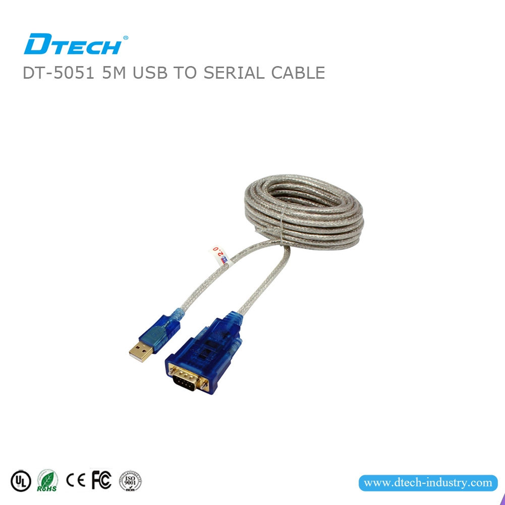DTECH DT-5051 kabel USB 2.0 na RS232 układ FTDI