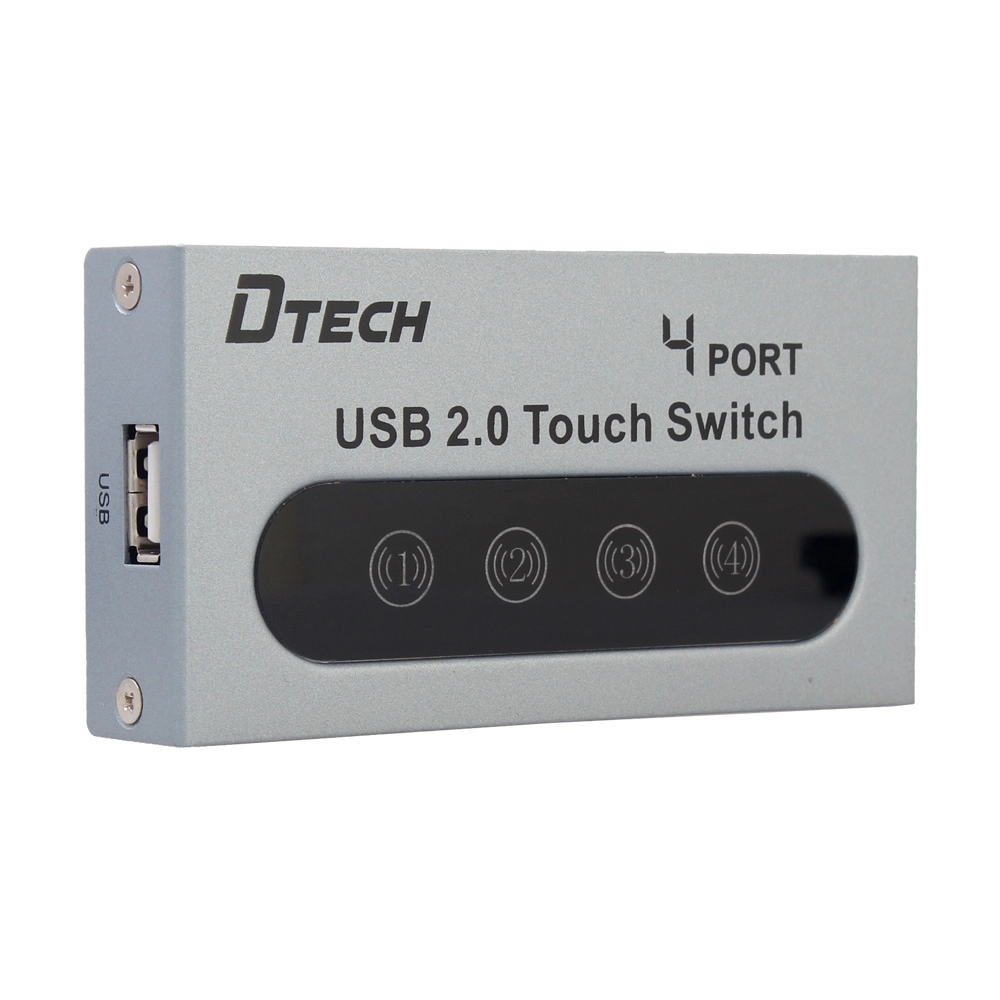 DTECH DT-8341 Ręczny przełącznik drukowania USB do udostępniania 4 porty
