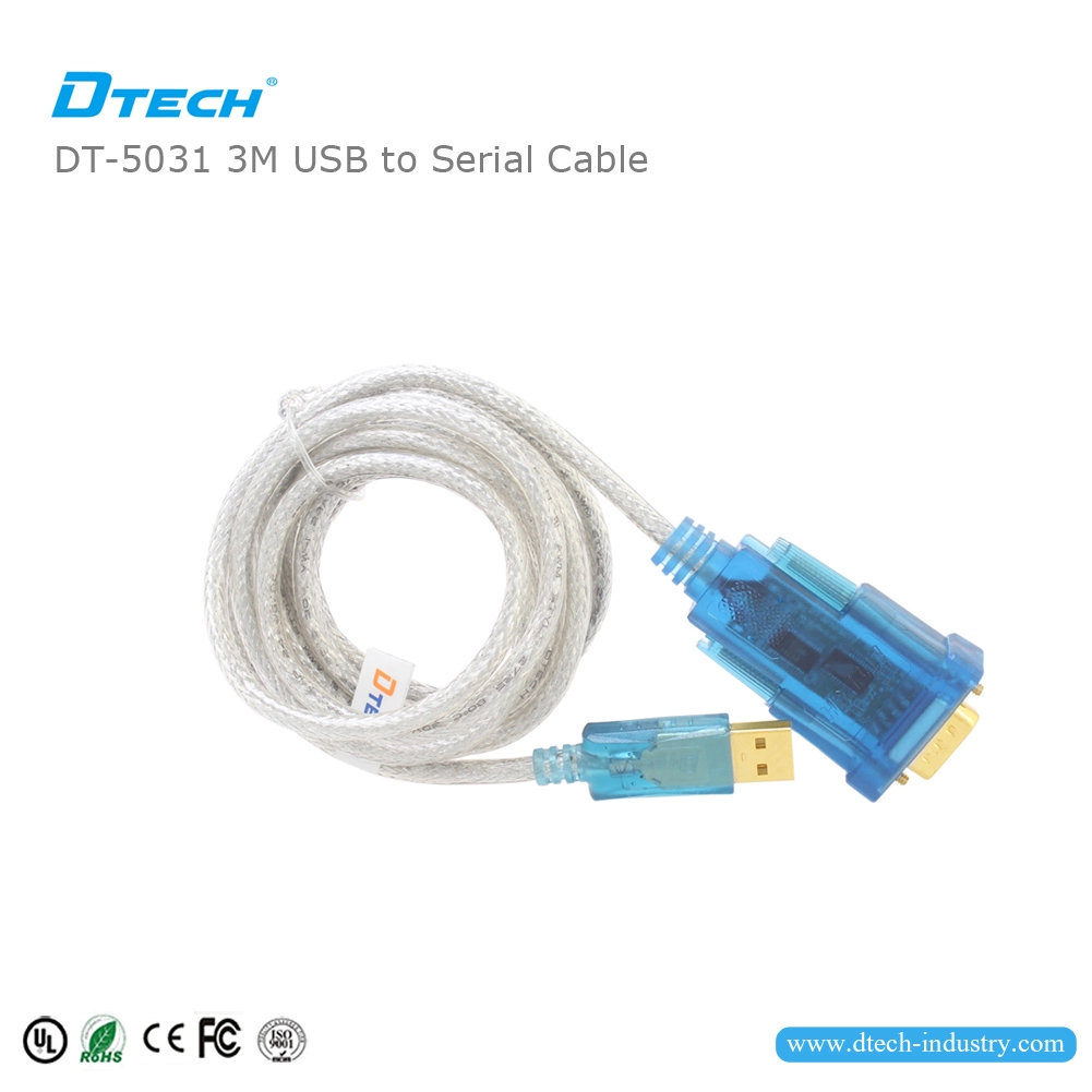 DTECH DT-5031 kabel USB 2.0 na RS232 układ FTDI