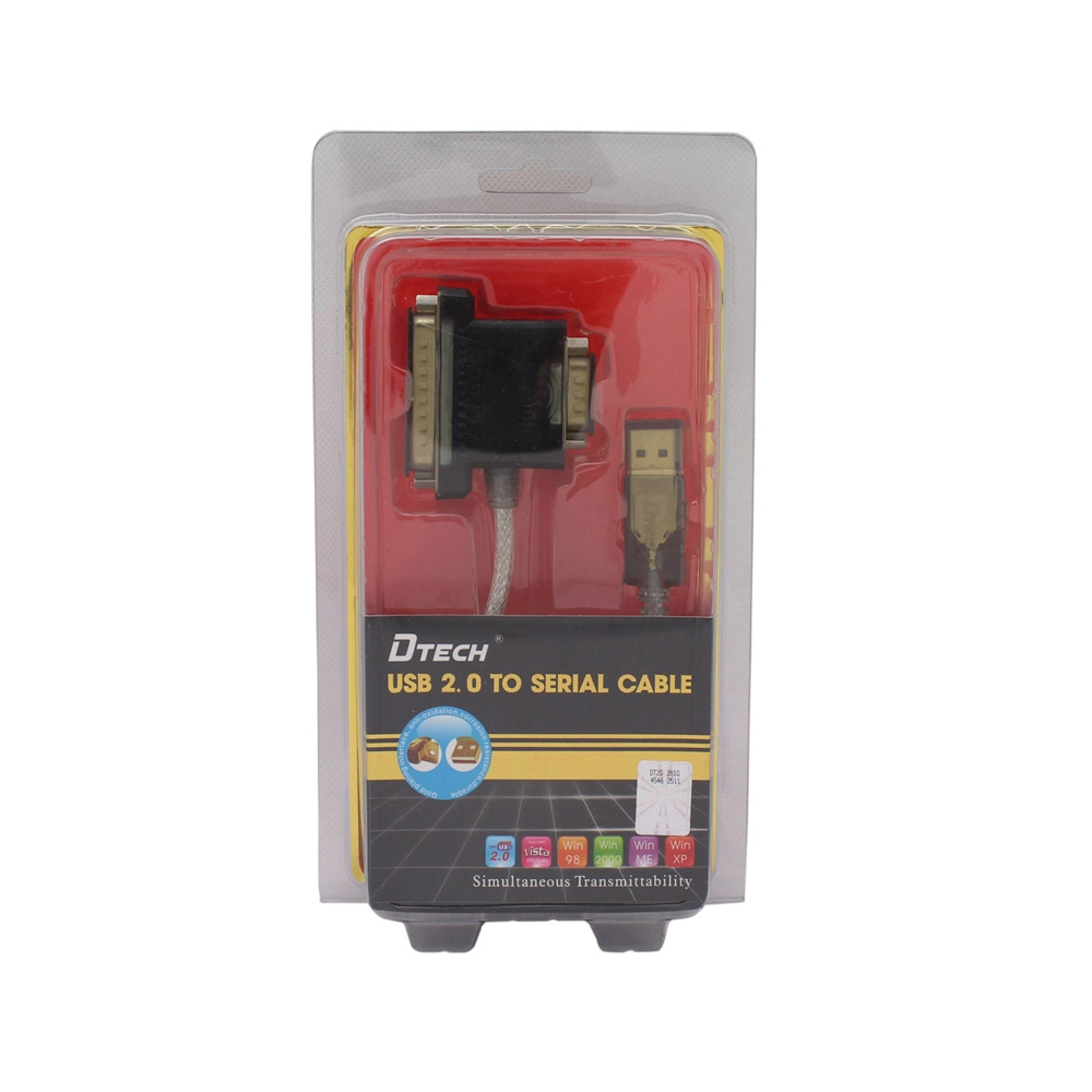 DTECH DT-5018 Kabel adaptera USB 2.0 na RS232 DB9 i DB25