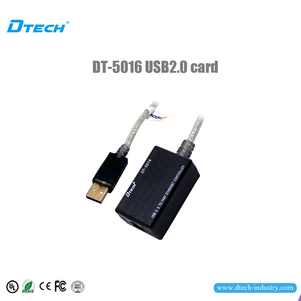 DTECH DT-5016 USB 2.0 do kontrolera Fast Ethernet