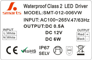 Sterownik LED o napięciu stałym 12 V i 6 W