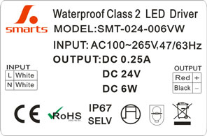 Sterownik LED o napięciu stałym 24 V i 6 W