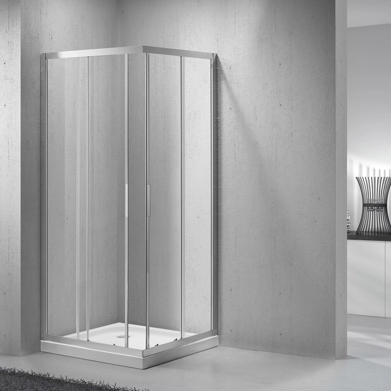 kabiny prysznicowe kwadratowe wejście narożne Easy DIY