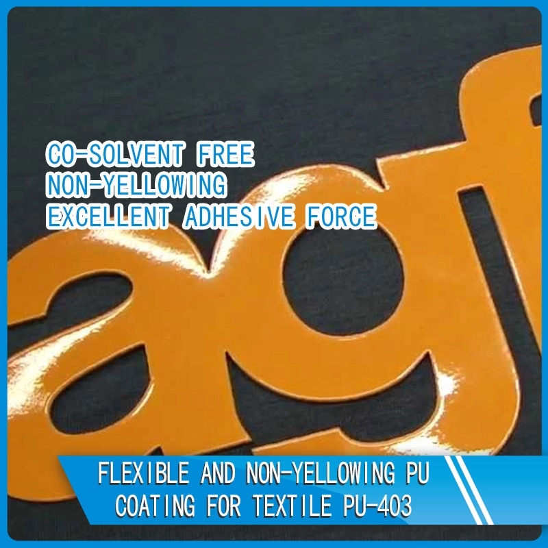 Elastyczna i nieżółknąca powłoka PU dla tekstyliów PU-403