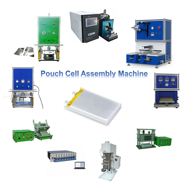 Linia maszyn do montażu Pouch Cell Lab Research do produkcji komórek w torebkach