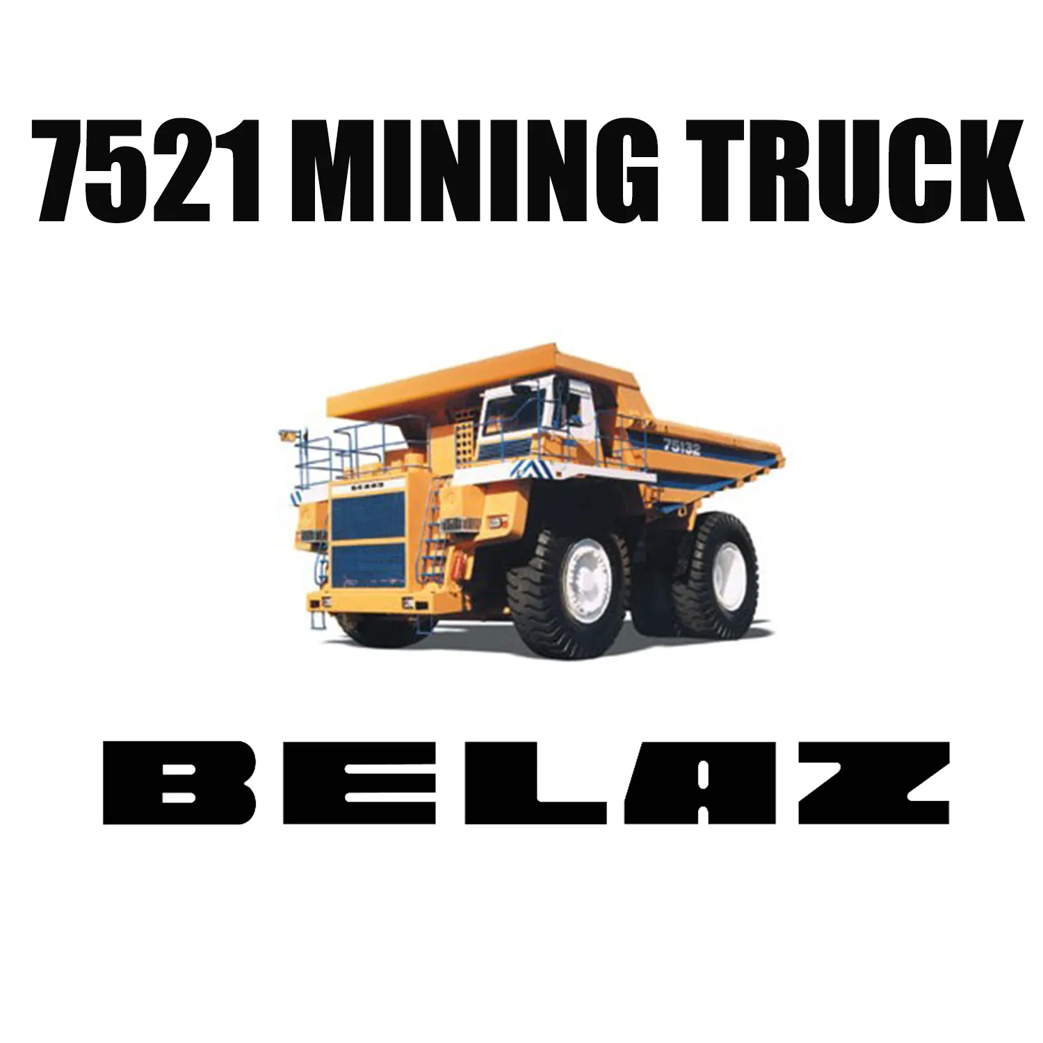 180 Ton BELAZ 7521 Ciężarówka wyposażona w opony 40.00R57 Earthmover Radial OTR