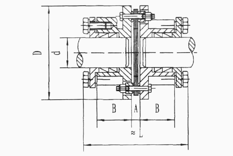 diaphragm coupling drawings