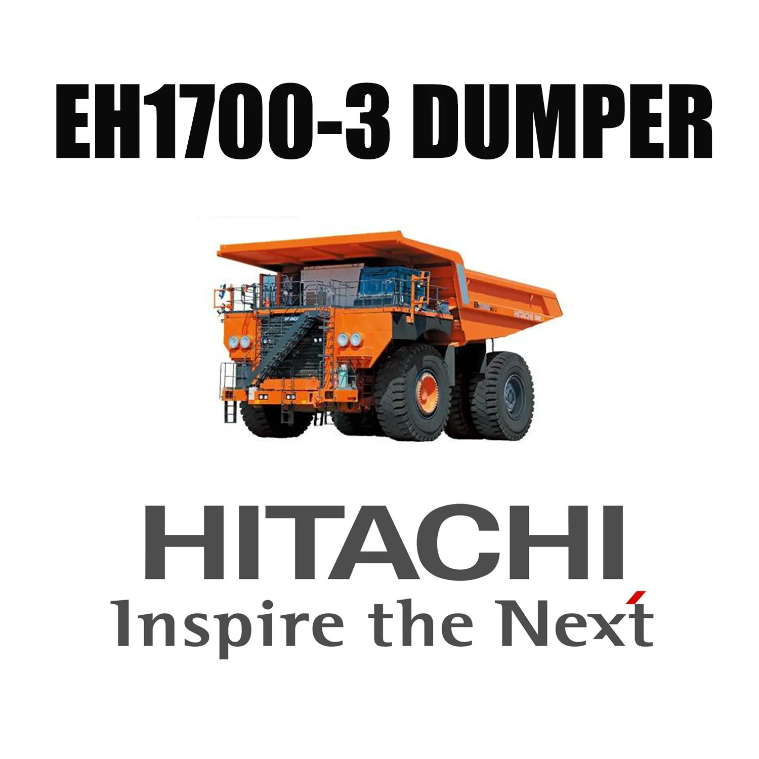 Hitachi Haul Trucks EH1700-3 wyposażone w opony Giant OTR LUAN 27.00R49