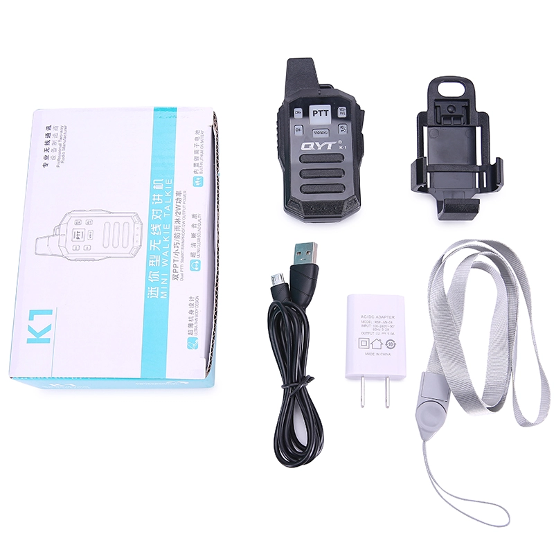 Mini UHF 2W IP54 walkie talkie dla dzieci
