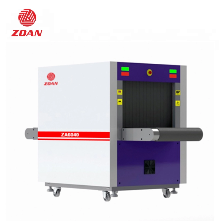 Multi Energy X-Ray Baggage Inspection System Scanner Maszyna ZA6040