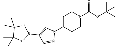 4-[4-(4,4,5,5-tetrametylo-1,3,2-dioksaborolan-2-ylo)-1H-pirazol-1-ilo]piperydyno-1-karboksylan tert-butylu