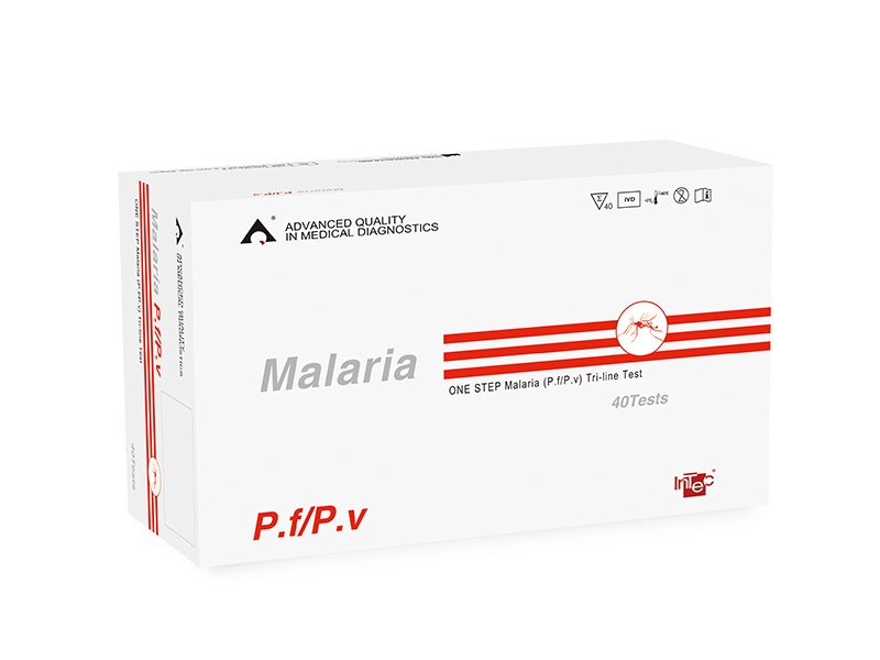 Jednoetapowy test trójliniowy na malarię (Pf/Pv)