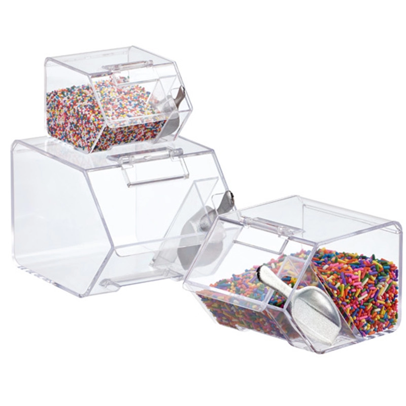 Candy Tin Akrylowe pudełko cukierków do sprzedaży bezpośredniej fabryki upominków