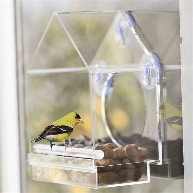 Akrylowe klatki dla ptaków Nest House Pet Carrier