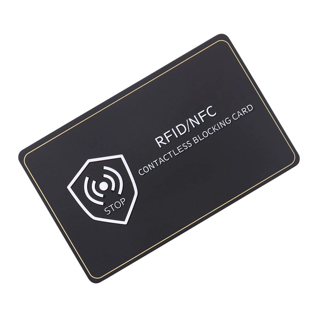 Karty blokujące RFID 13,56 MHz NFC Karty zakłócające karty kredytowe Karty bankowe