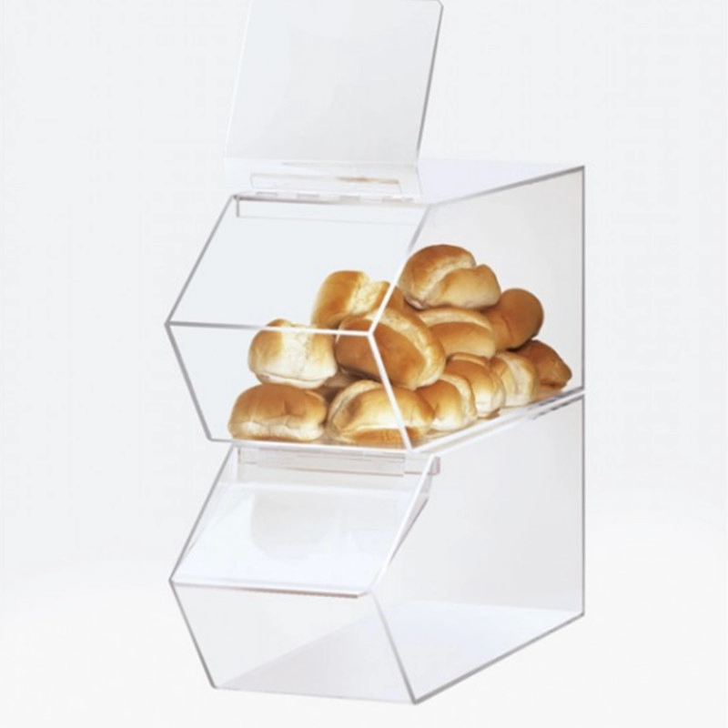 Food Grade Chocolate Tin Can Akrylowe pudełko na chleb z cukierkami