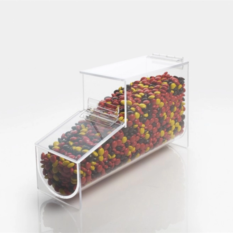 OEM przezroczyste plastikowe akrylowe pudełko na cukierki do sklepu