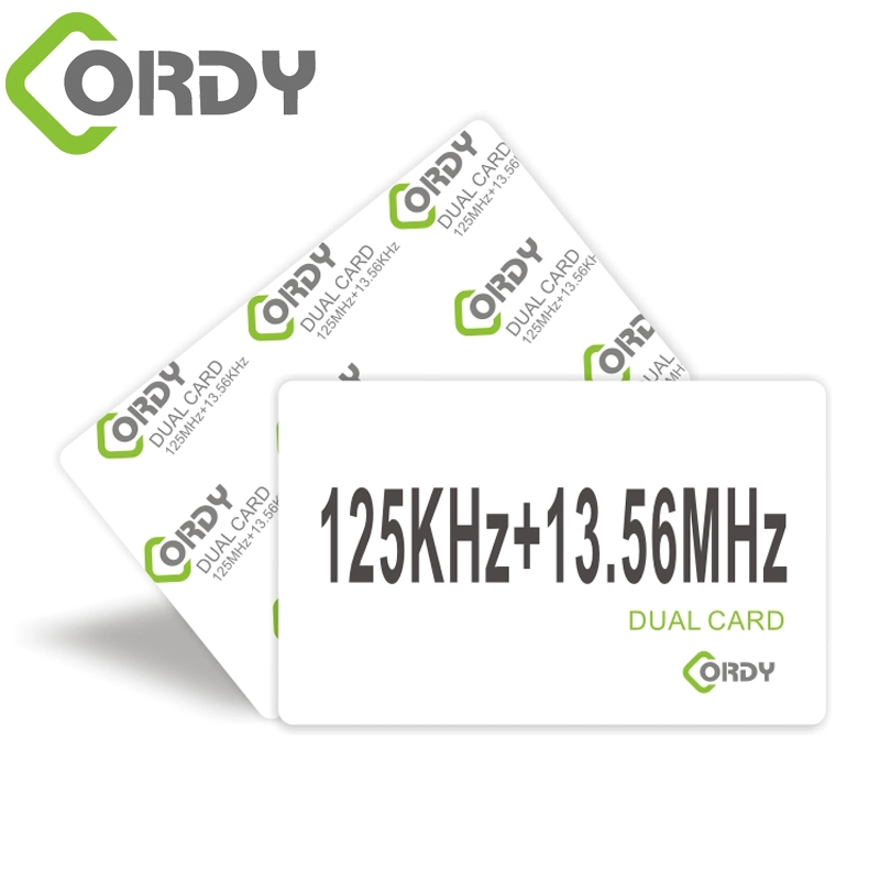 Karta hybrydowa RFID 13.56 MHz + 125 KHz z 2 chipsetami