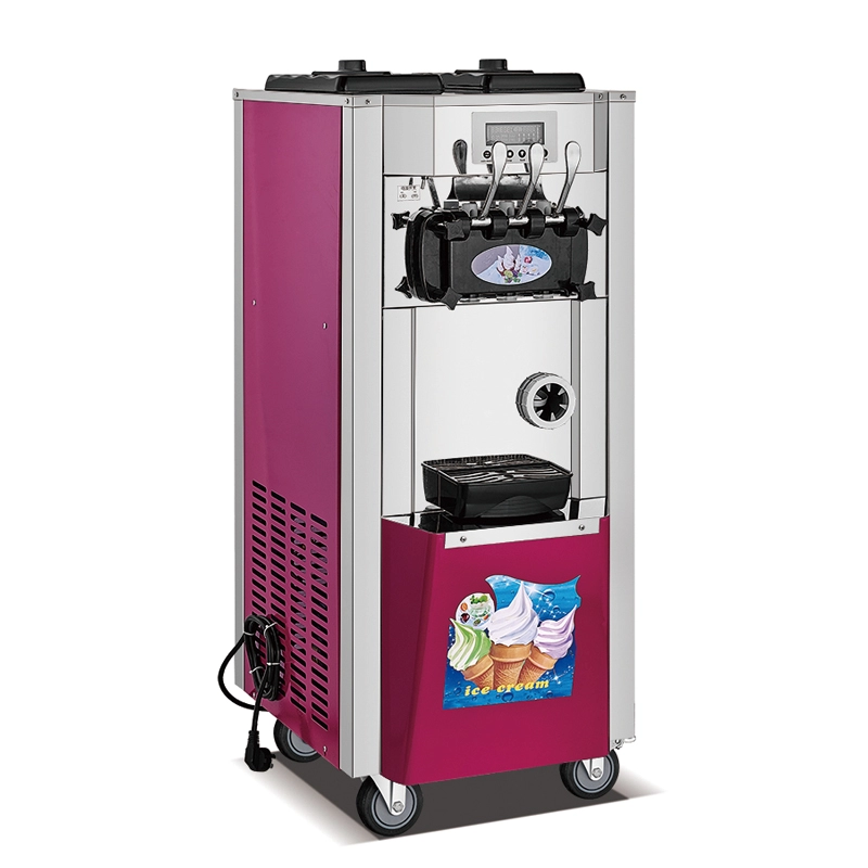 3 smakowa komercyjna maszyna do lodów miękkich