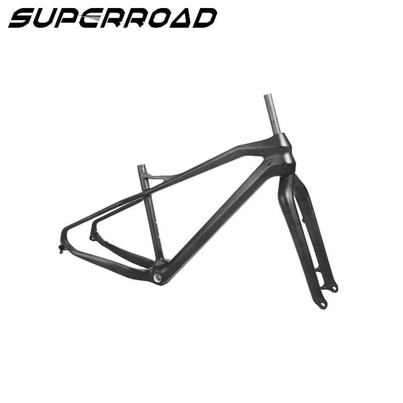 Górna rama roweru Superroad 700c 26er rowerowa rama rowerowa z włókna węglowego z grubymi oponami