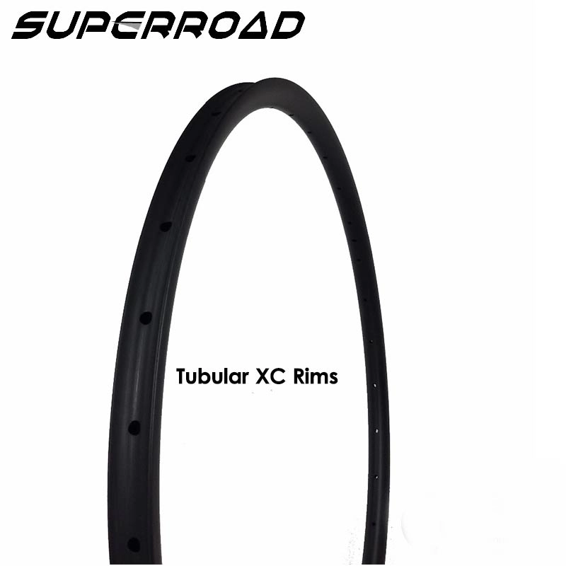 Cyclocross Tubular Felgi 27.5 Cal Superroad T700 650C Carbon XC 27 * 23.5mm Bike Tubular Mtb Felgi