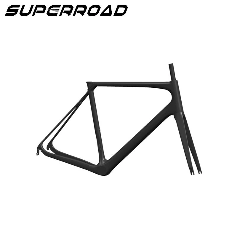 Niestandardowa rama roweru szosowego 700C Superroad Carbon na sprzedaż Rama węglowa wyścigowa Toray800