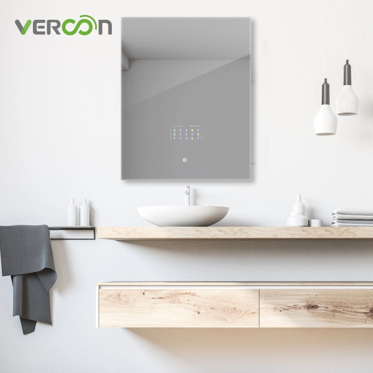 Vercon Najnowsze magiczne lustro łazienkowe z systemem Android 11 OS z podświetleniem
