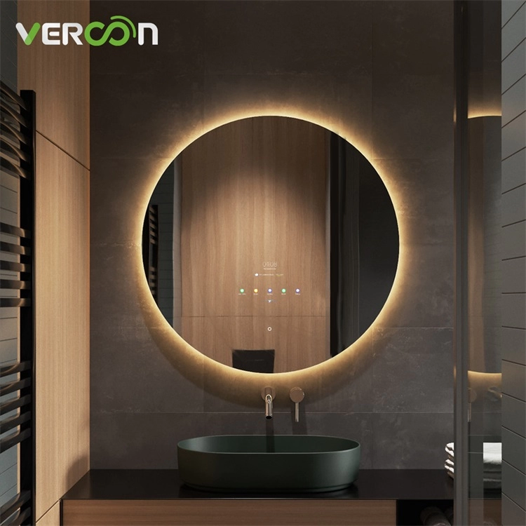 Bezprzewodowa fabryka inteligentnych luster łazienkowych Magic Led Mirror TV