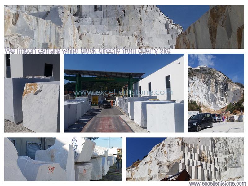 teren kamieniołomu White Carrara