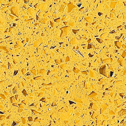 OP1802 Stellar Yellow Color Sztuczny kwarc do szafki kuchennej