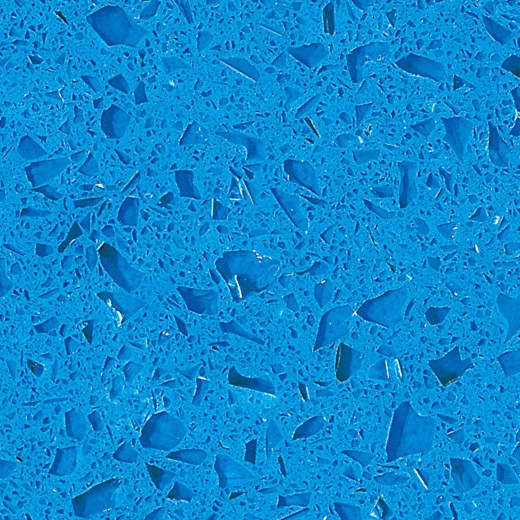 OP1813 Gwiezdne jasnoniebieskie płytki kwarcowe podłogowe z Chin