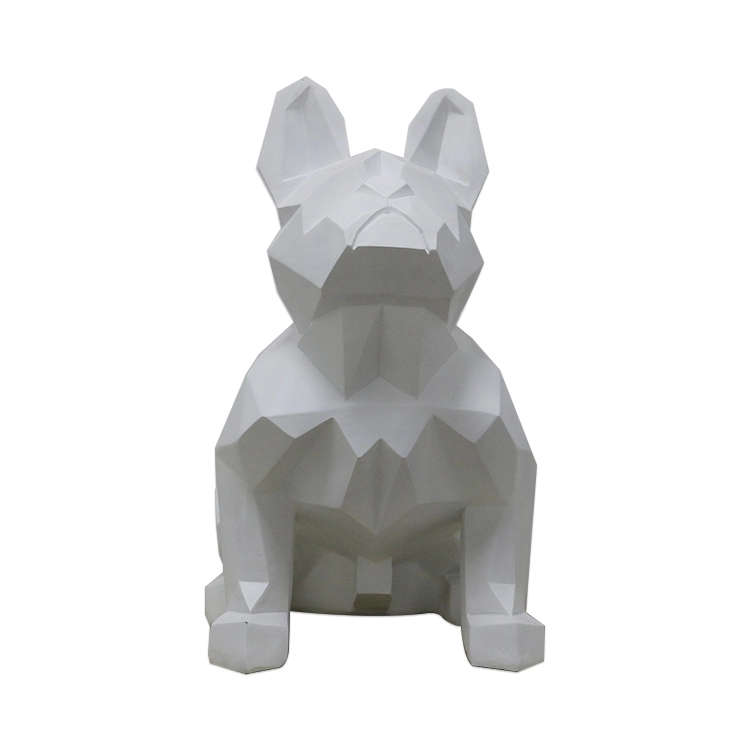 Gorący sprzedawanie abstrakcyjna statua psa z włókna szklanego!