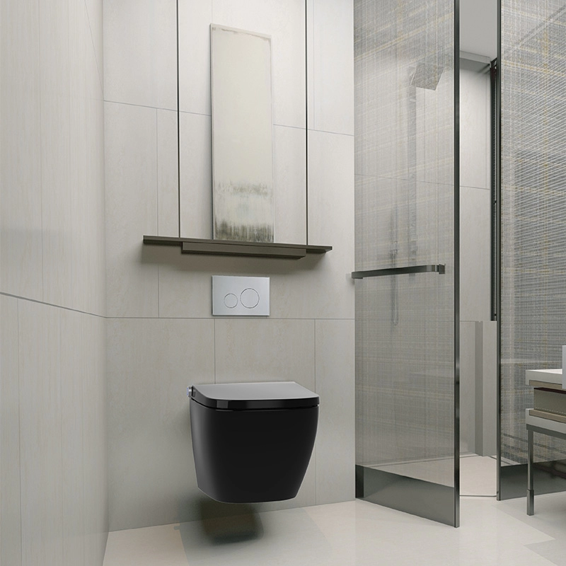 Kwadratowa toaleta prysznicowa Inteligentne siedzisko do bidetu