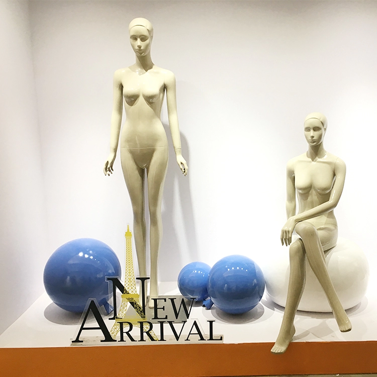 Gorący bubel niebieskie balony z włókna szklanego do wyświetlania w sklepie dla kobiet