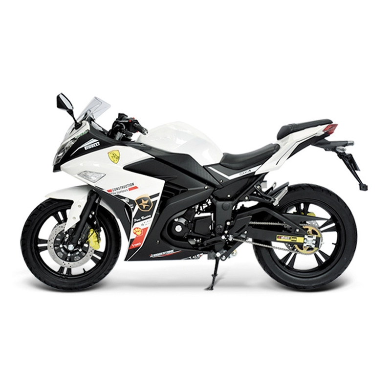 Szybki i mocny motocykl elektryczny w stylu wyścigowym