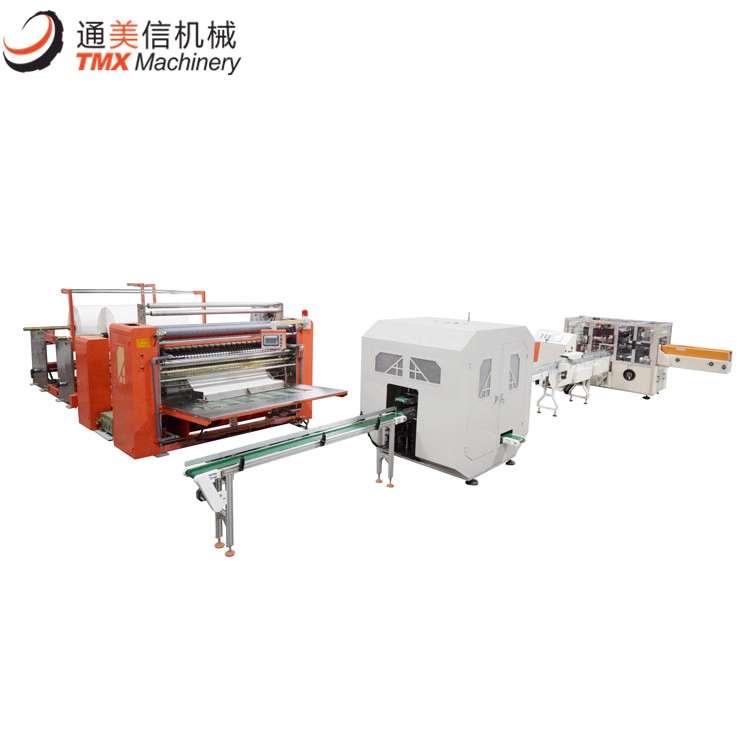 Automatyczna linia produkcyjna maszyny papierniczej do produkcji V Fold