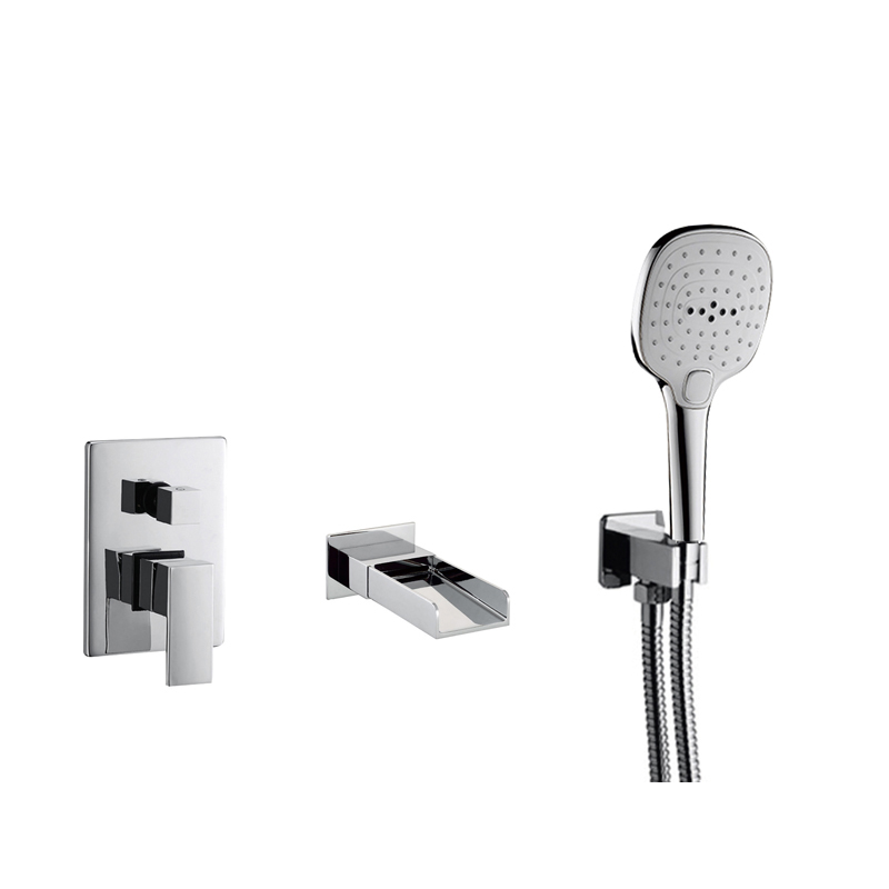 ukryte matowe czarne baterie wannowe_Chrome_wall_mounted_brass_bathroom_bath_taps_set_Badewannenarmaturen_Badkraan_NEUNAS_11252