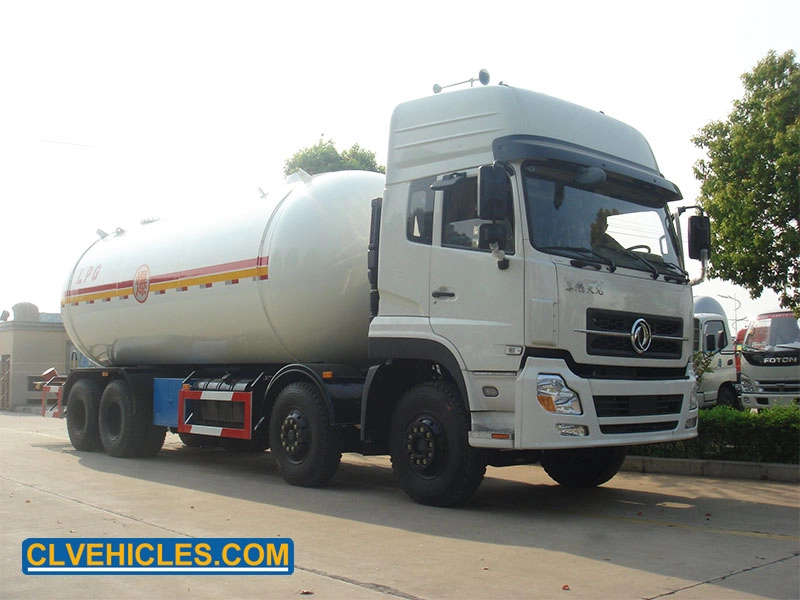 Dongfeng kingland 35000 litrów propanu ciężarówka dostawcza